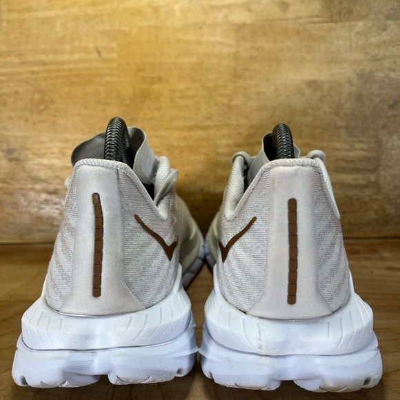 Hoka One One Mach 5 LIGHTWEIGHT Womens Sz 9 Running Shoes Sneakers White Copper - Picture 5 of 12